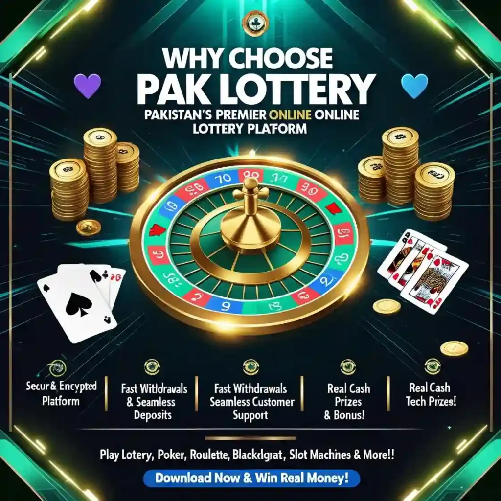 Why Choose Pak Lottery Game